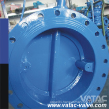 DIN/BS Std Cast Iron/Ductile Iron Butterfly Check Valve with Double Flange